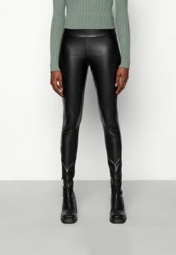 Opus - shop 26 Coupon ๐ฏ Opus ELYSSA SLIT - Leggings - Trousers - Black โค๏ธ