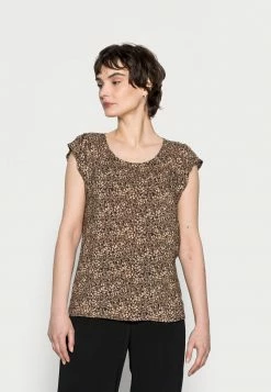 Best Pirce ⌛ Opus FANNIE ABSTRACT - Print T-shirt - Mystic Blue 👍