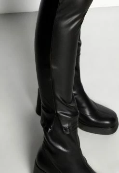 Coupon 💯 Opus ELYSSA SLIT - Leggings - Trousers - Black ❤️ -Opus - shop cf4409bbbccb4573b5c6ad50568843c2